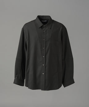 【26AW PRE-ORDER】TW Drapery Gabardine Prime-Over Ovoid Sleeve Shirt