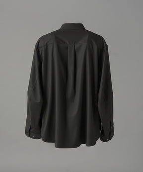 【26AW PRE-ORDER】TW Drapery Gabardine Prime-Over Ovoid Sleeve Shirt