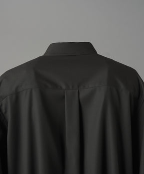 【26AW PRE-ORDER】TW Drapery Gabardine Prime-Over Ovoid Sleeve Shirt