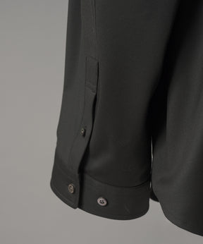 【26AW PRE-ORDER】TW Drapery Gabardine Prime-Over Ovoid Sleeve Shirt