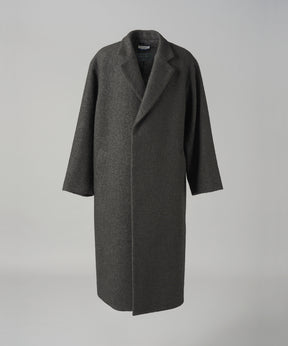 [26AW PRE-ORDER] [Italian dead stock fabric] Prime over regular collar shirt coat
