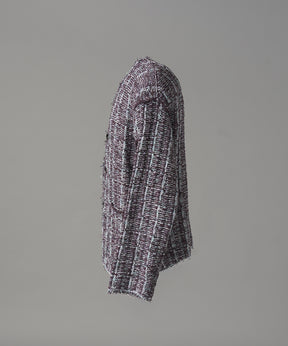【26AW PRE-ORDER】ツイードニットプライムオーバーカーディガン