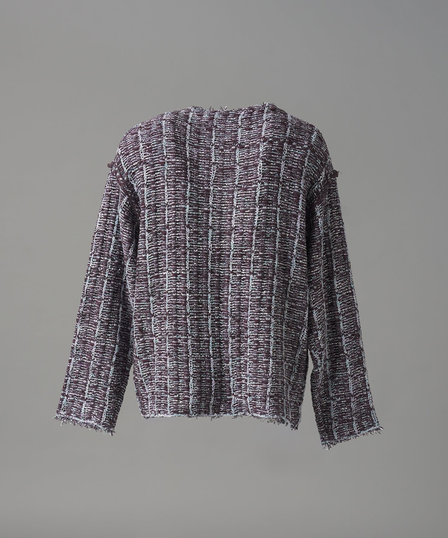 【26AW PRE-ORDER】ツイードニットプライムオーバーカーディガン