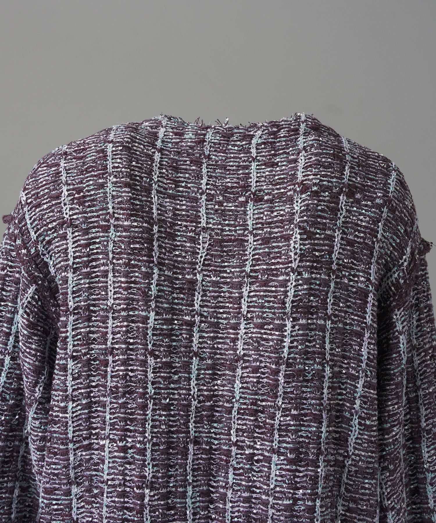 【26AW PRE-ORDER】ツイードニットプライムオーバーカーディガン