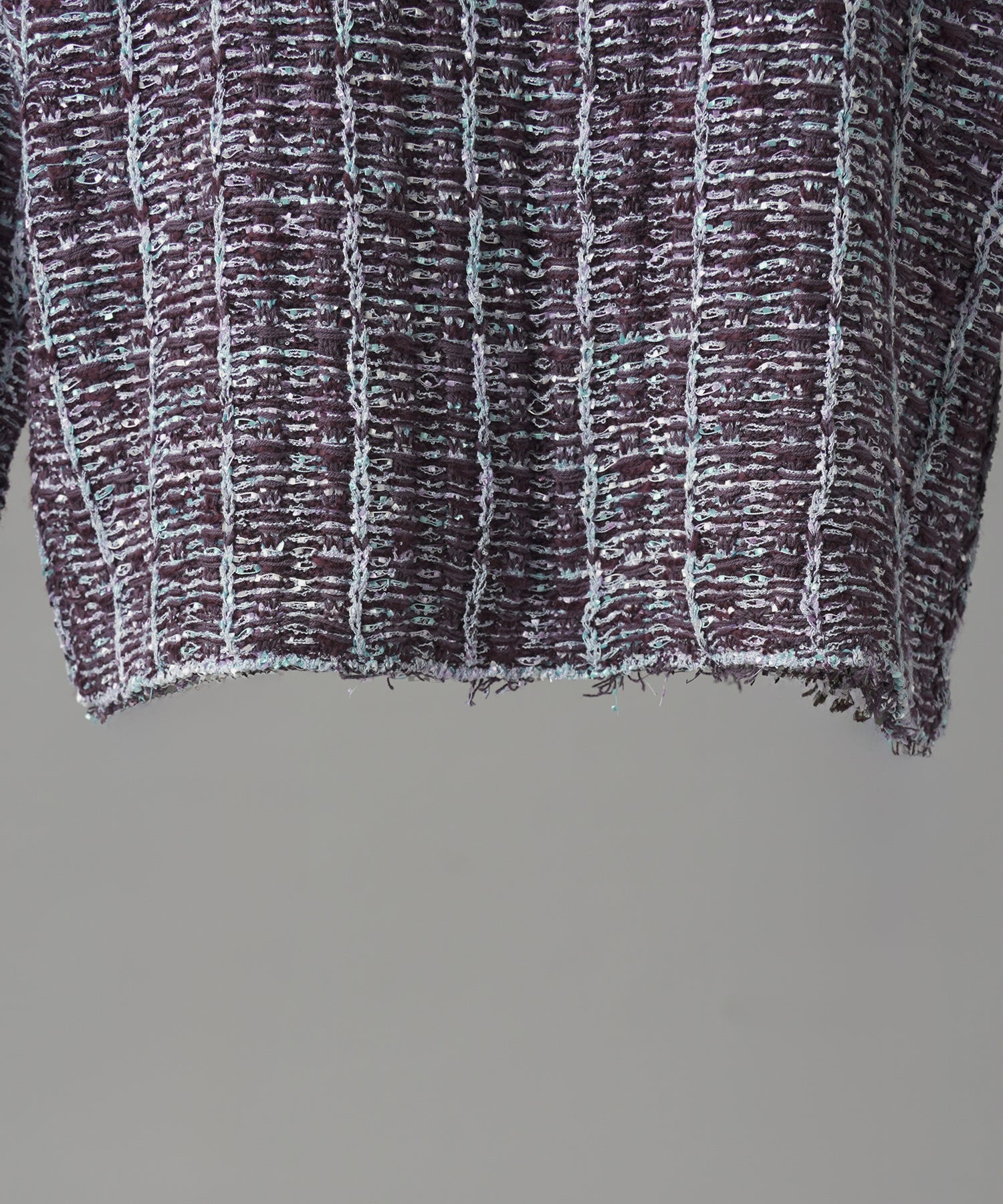 【26AW PRE-ORDER】ツイードニットプライムオーバーカーディガン