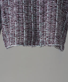 【26AW PRE-ORDER】ツイードニットプライムオーバーカーディガン