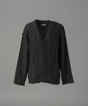 【26AW PRE-ORDER】ツイードニットプライムオーバーカーディガン
