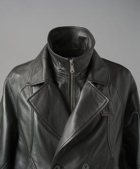 Different Materials Layering Prime-Over Trucker Jacket