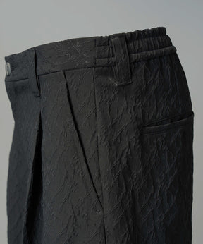 【26aw PRE-ORDER】纯棉面料纯棉宽单褶裤