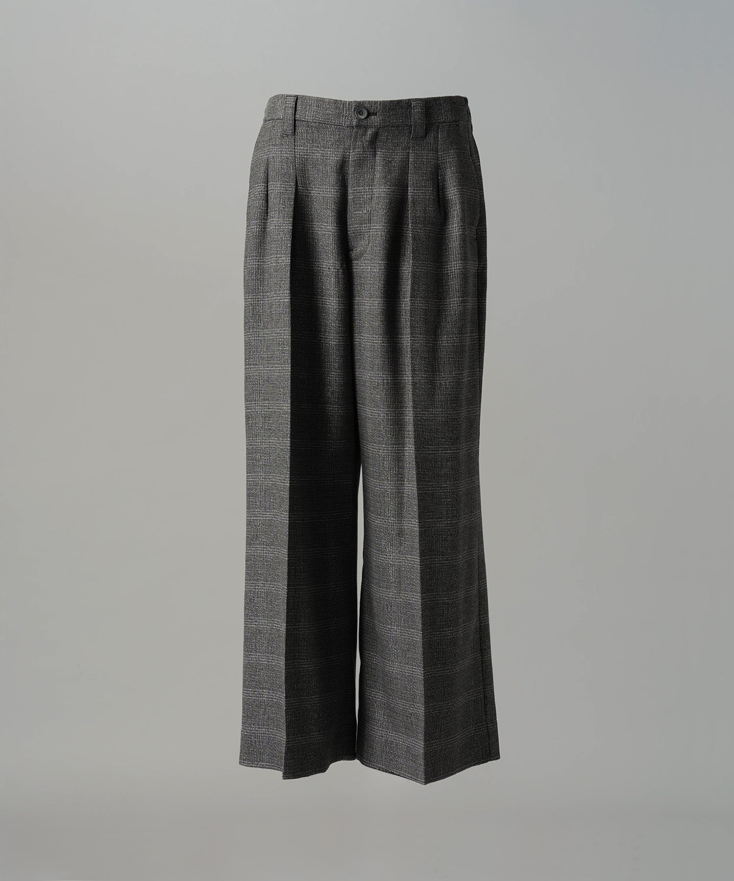 [26AW PRE-ORDER] Butcher fabric prime wide one tuck slacks