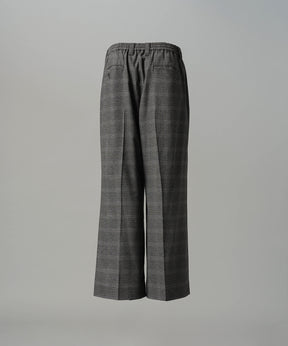 [26AW PRE-ORDER] Butcher fabric prime wide one tuck slacks