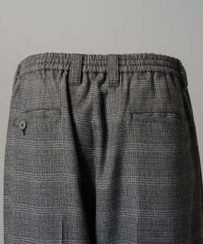 [26AW PRE-ORDER] Butcher fabric prime wide one tuck slacks