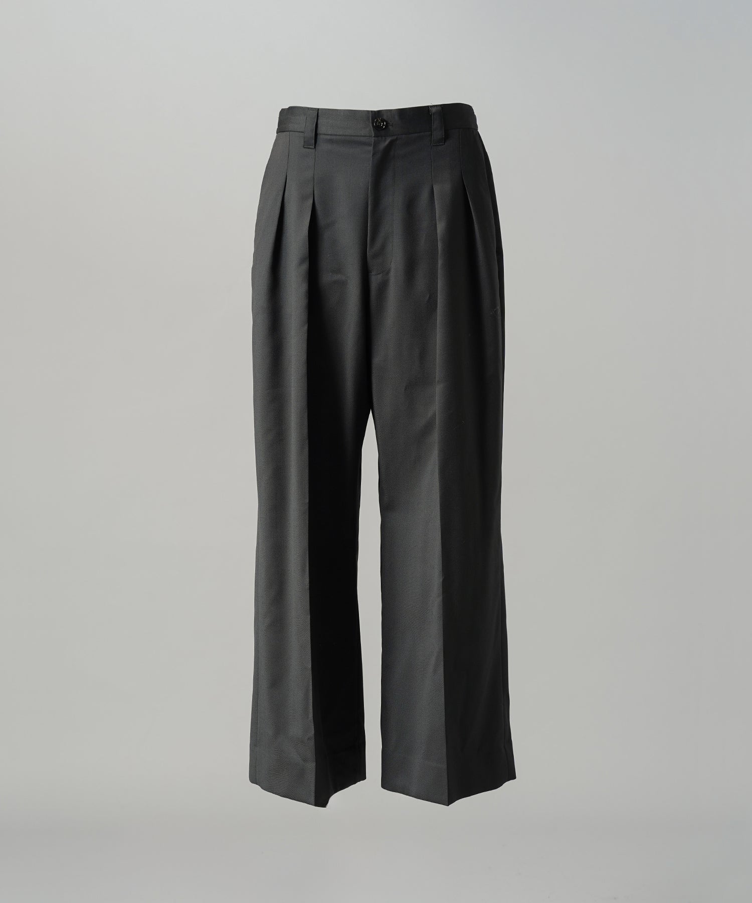 【26AW PRE-ORDER】【Ermenegildo Zegna Fabric】Prime-Wide Two-tuck Trousers
