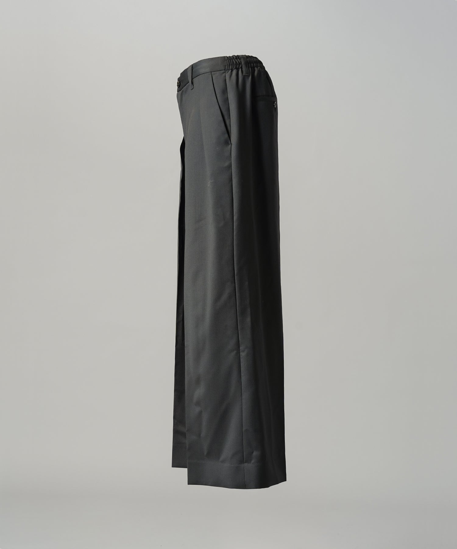 【26AW PRE-ORDER】【Ermenegildo Zegna Fabric】Prime-Wide Two-tuck Trousers