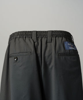 【26AW PRE-ORDER】【Ermenegildo Zegna Fabric】Prime-Wide Two-tuck Trousers