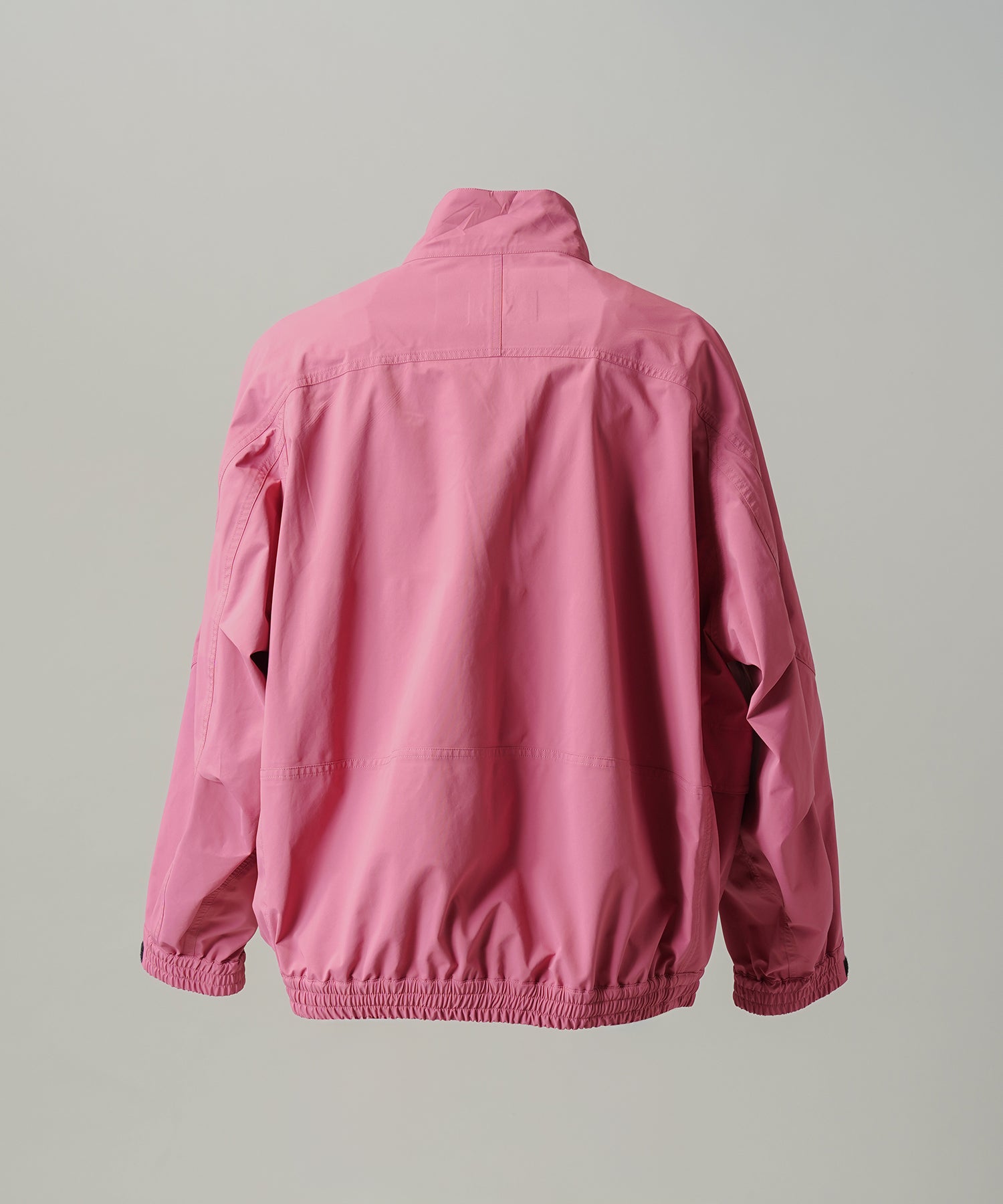 [26AW PRE-ORDER] Three-Layer Asymmetrical Front Zip Prime-Over Stand Collar Blouson