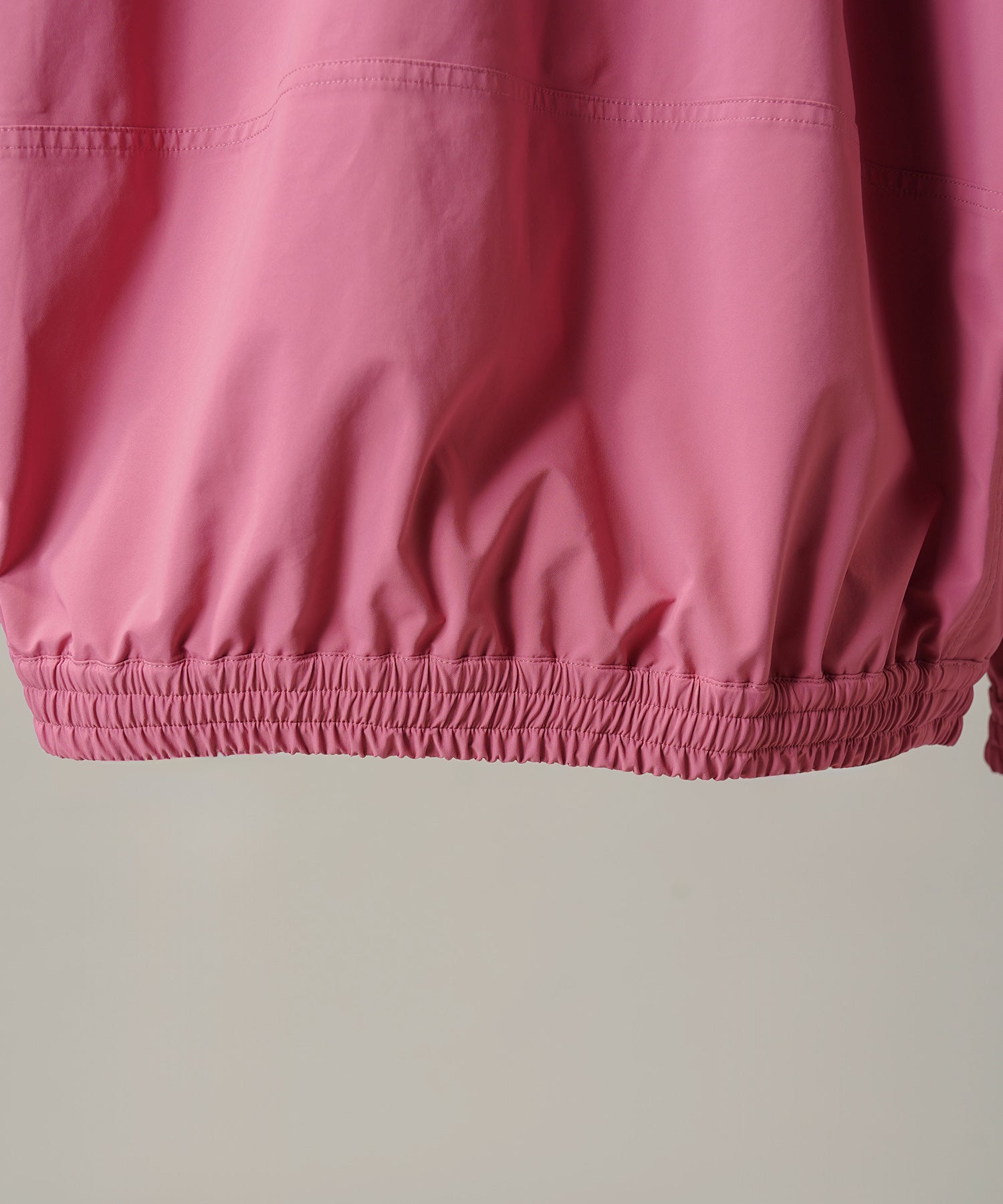 [26AW PRE-ORDER] Three-Layer Asymmetrical Front Zip Prime-Over Stand Collar Blouson