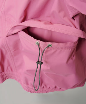 [26AW PRE-ORDER] Three-Layer Asymmetrical Front Zip Prime-Over Stand Collar Blouson