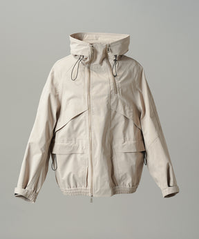【26AW PRE-ORDER】Three-Layer Asymmetrical Front Zip Prime-Over Mountain Parka