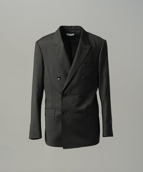 【26AW PRE-ORDER】【Ermenegildo Zegna Fabric】Dress-Fit Double-breasted Tailored Jacket