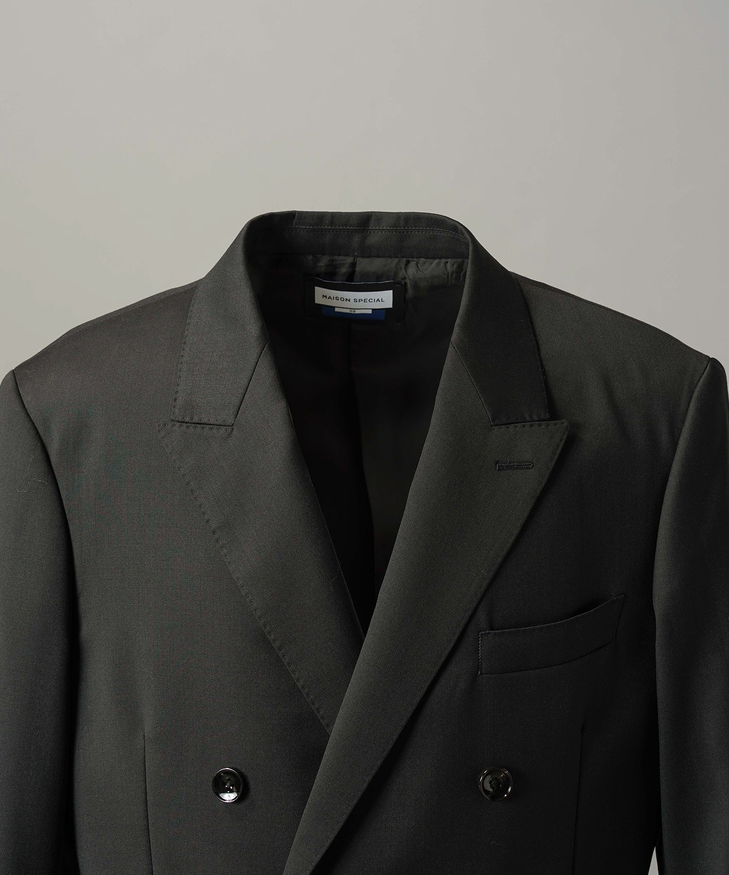 【26AW PRE-ORDER】【Ermenegildo Zegna Fabric】Dress-Fit Double-breasted Tailored Jacket