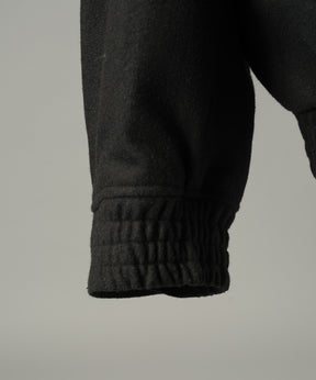【26AW PRE-ORDER】シープレザーメルトンコンビプライムオーバーレイヤリングダブルブルゾン