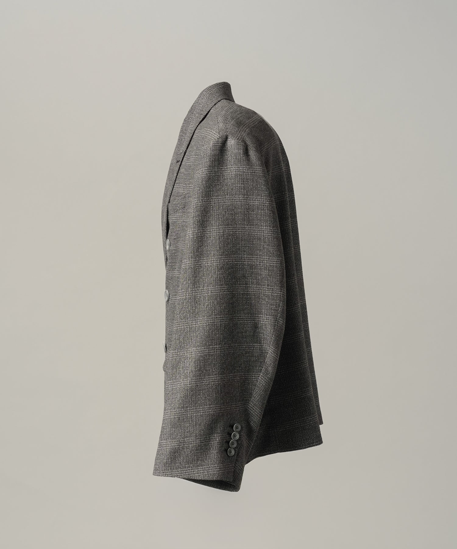 【26AW PRE-ORDER】ツイーディーシャドウチェックプライムオーバーダブルブレストジャケット