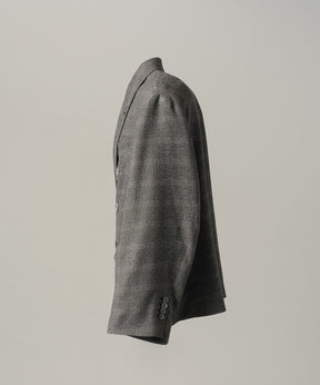 【26AW PRE-ORDER】ツイーディーシャドウチェックプライムオーバーダブルブレストジャケット