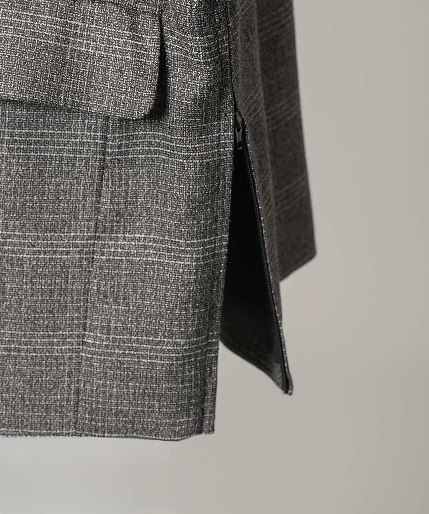 【26AW PRE-ORDER】ツイーディーシャドウチェックプライムオーバーダブルブレストジャケット