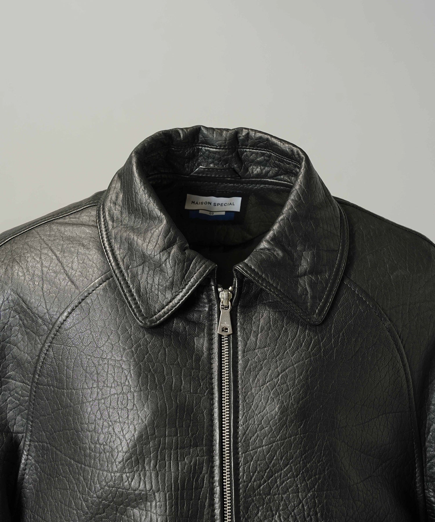 Different Materials Layering Prime-Over Trucker Jacket