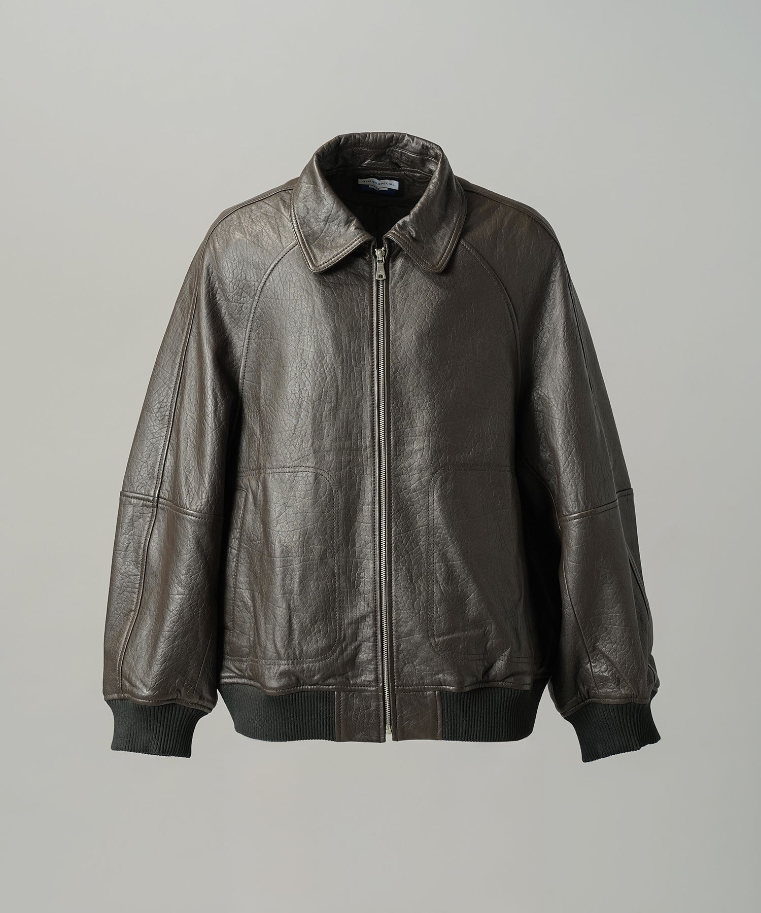 Different Materials Layering Prime-Over Trucker Jacket