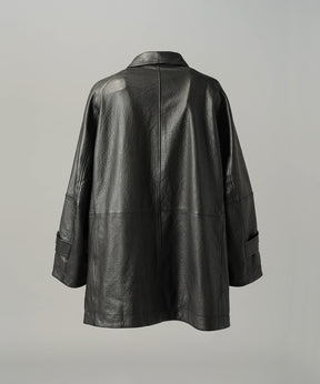 Different Materials Layering Prime-Over Trucker Jacket