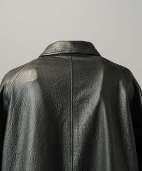 Different Materials Layering Prime-Over Trucker Jacket