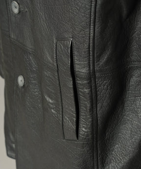 Different Materials Layering Prime-Over Trucker Jacket