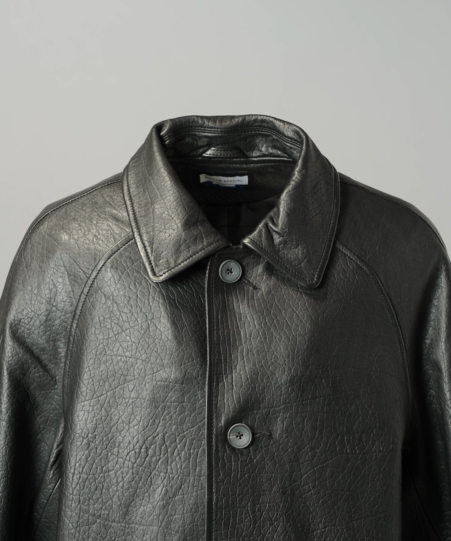 Different Materials Layering Prime-Over Trucker Jacket