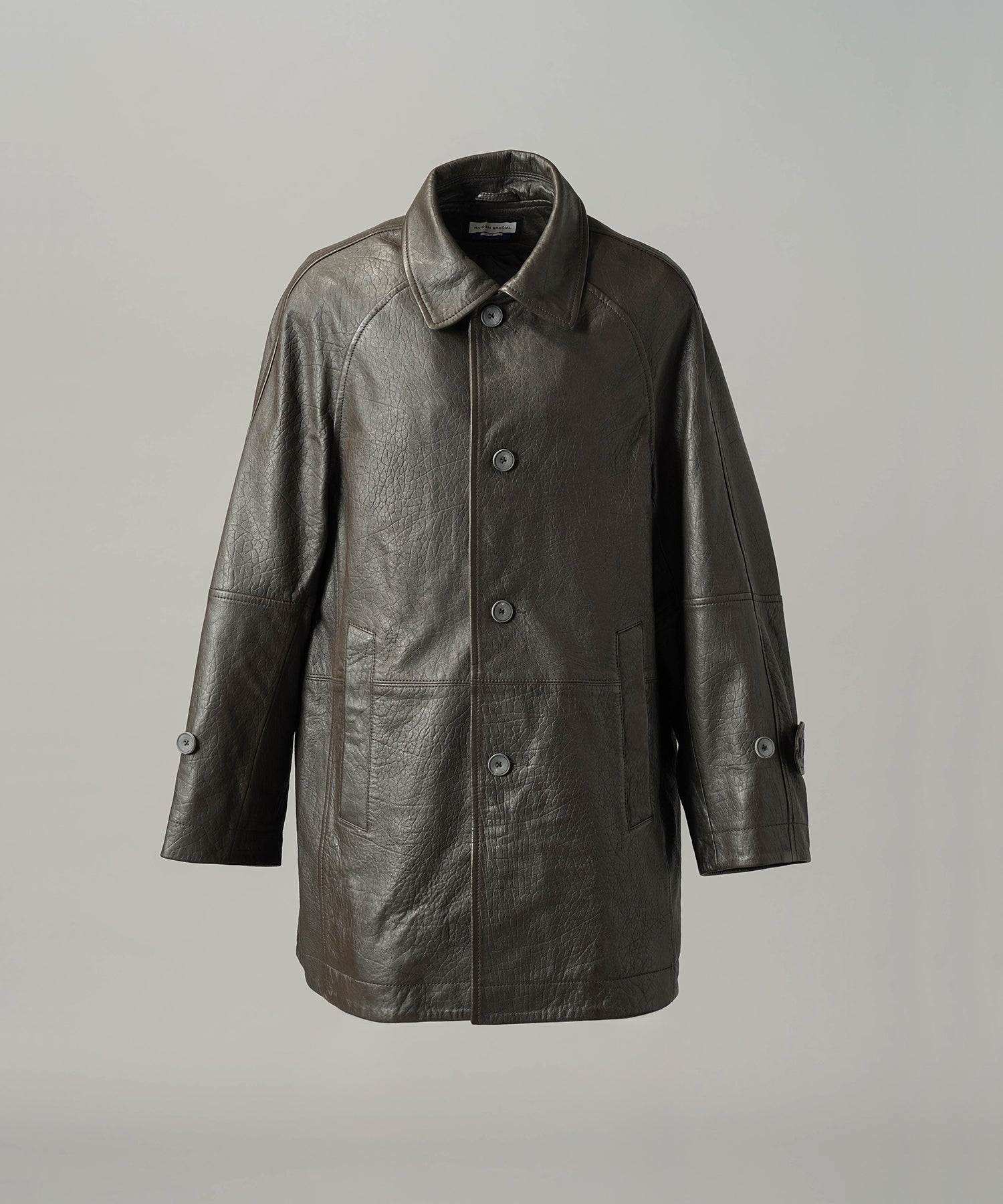 Different Materials Layering Prime-Over Trucker Jacket