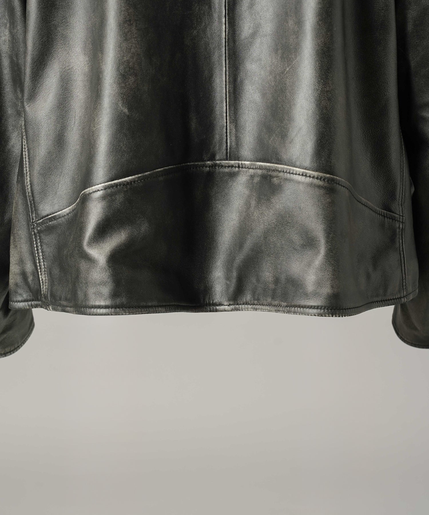 【26AW PRE-ORDER】Sheep Leather Prime-Over Double Rider Jacket