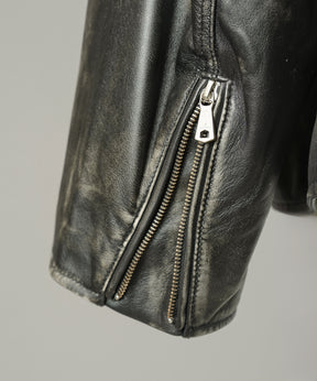 【26AW PRE-ORDER】Sheep Leather Prime-Over Double Rider Jacket