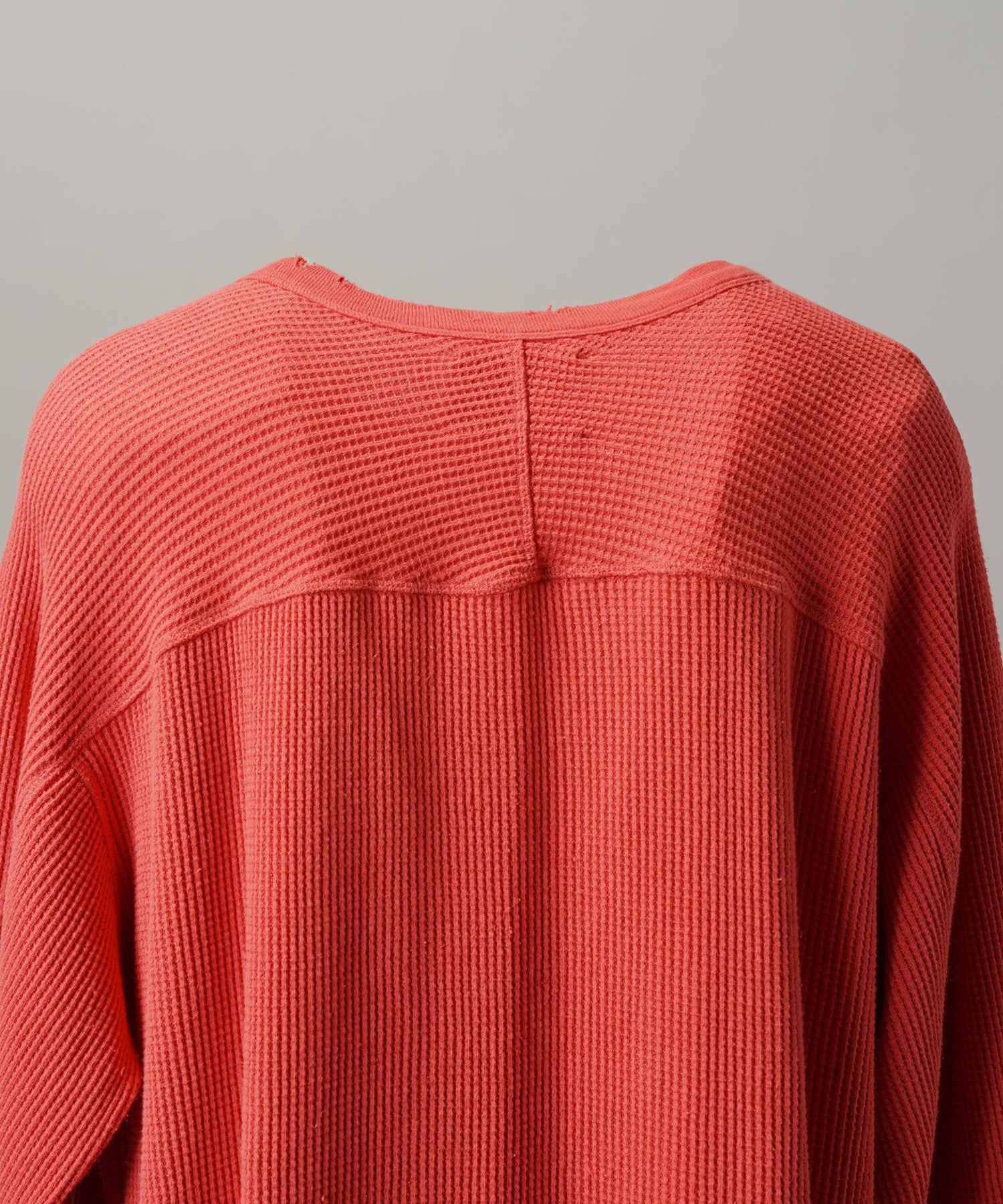 【26AW PRE-ORDER】Destructive Damage Prime-Over Long Sleeve Waffle T-Shirt