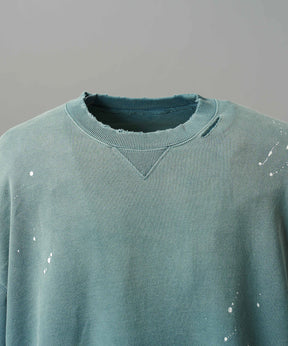 【26AW PRE-ORDER】Destroy Damage Prime-Over Crewneck sweatshirt