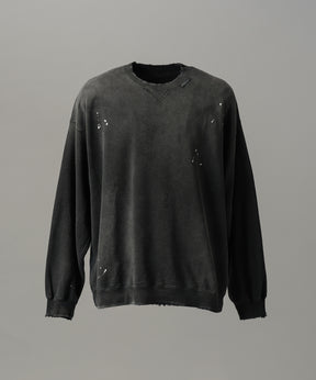 【26AW PRE-ORDER】Destroy Damage Prime-Over Crewneck sweatshirt