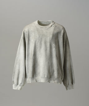 【26AW PRE-ORDER】Destroy Damage Prime-Over Crewneck sweatshirt