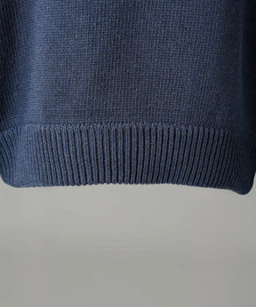 Airy Striped Gabardine Prime-Over Short-sleeved Shirt