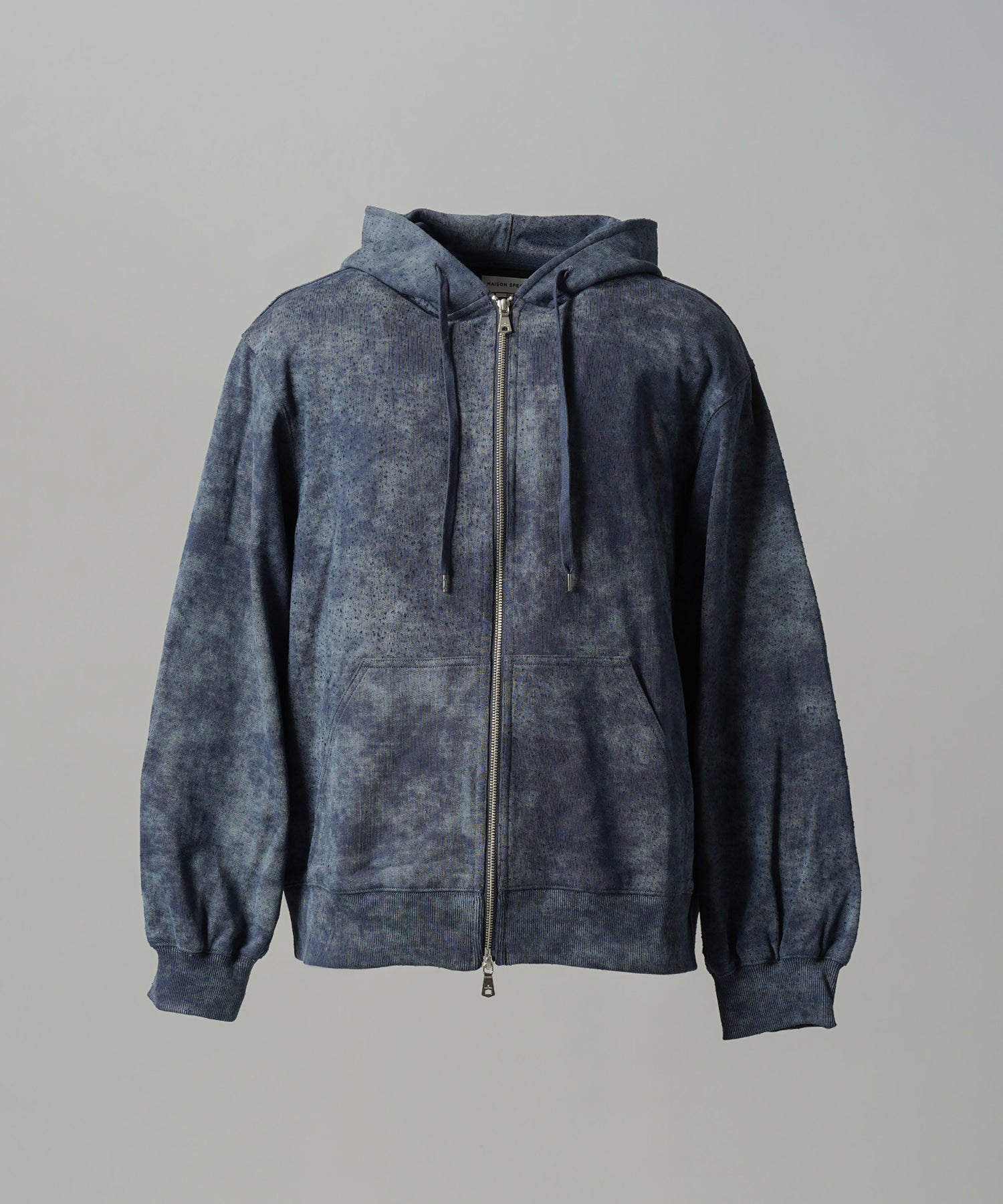 【26AW PRE-ORDER】Distressed Effect Prime-Over ZIP Hoodie