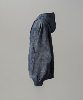 【26AW PRE-ORDER】Distressed Effect Prime-Over ZIP Hoodie