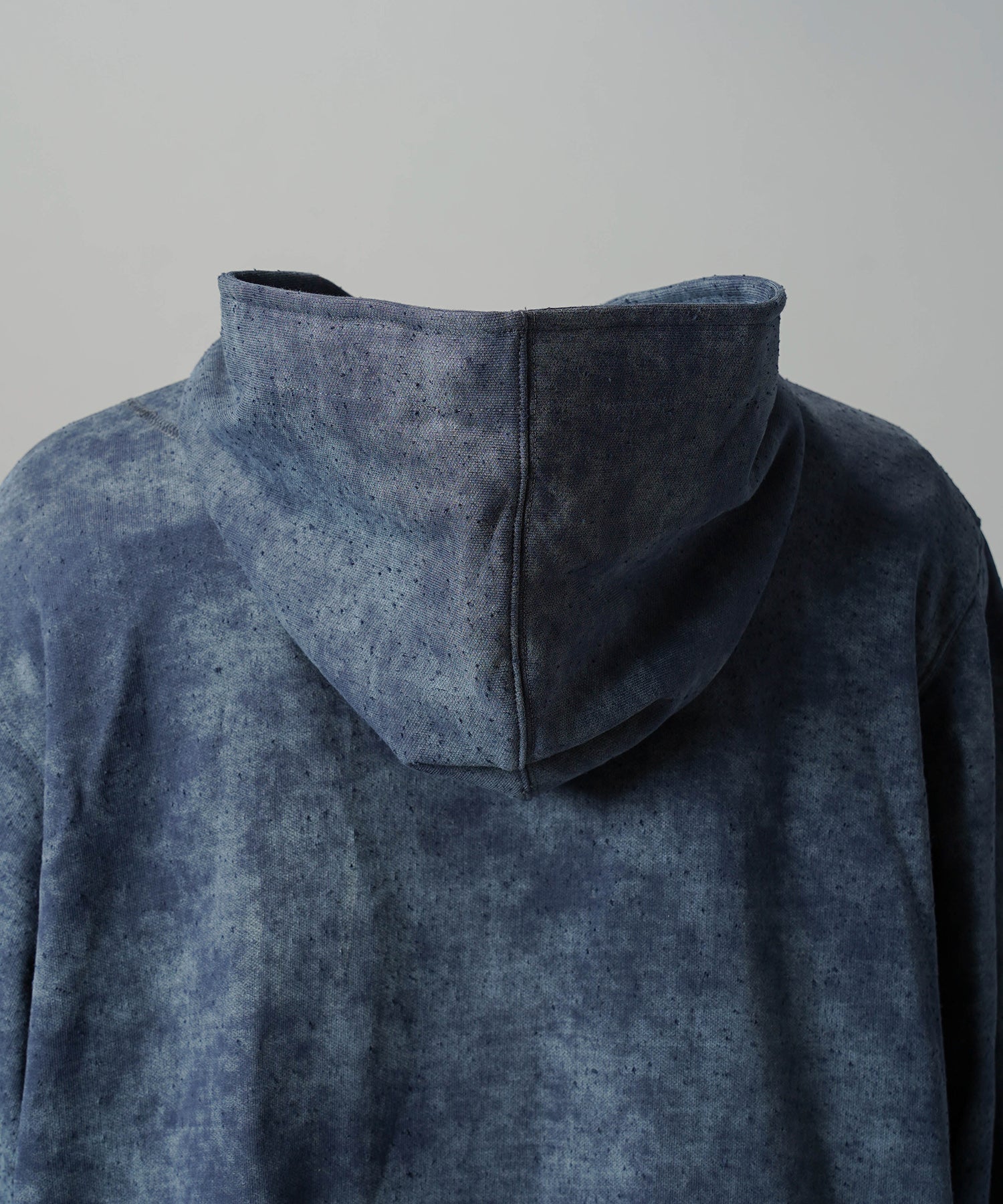 【26AW PRE-ORDER】Distressed Effect Prime-Over ZIP Hoodie