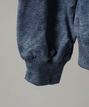 【26AW PRE-ORDER】Distressed Effect Prime-Over ZIP Hoodie
