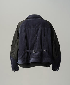 【26AW PRE-ORDER】コーデュロイドッキングプライムオーバーレイヤリングトラッカージャケット