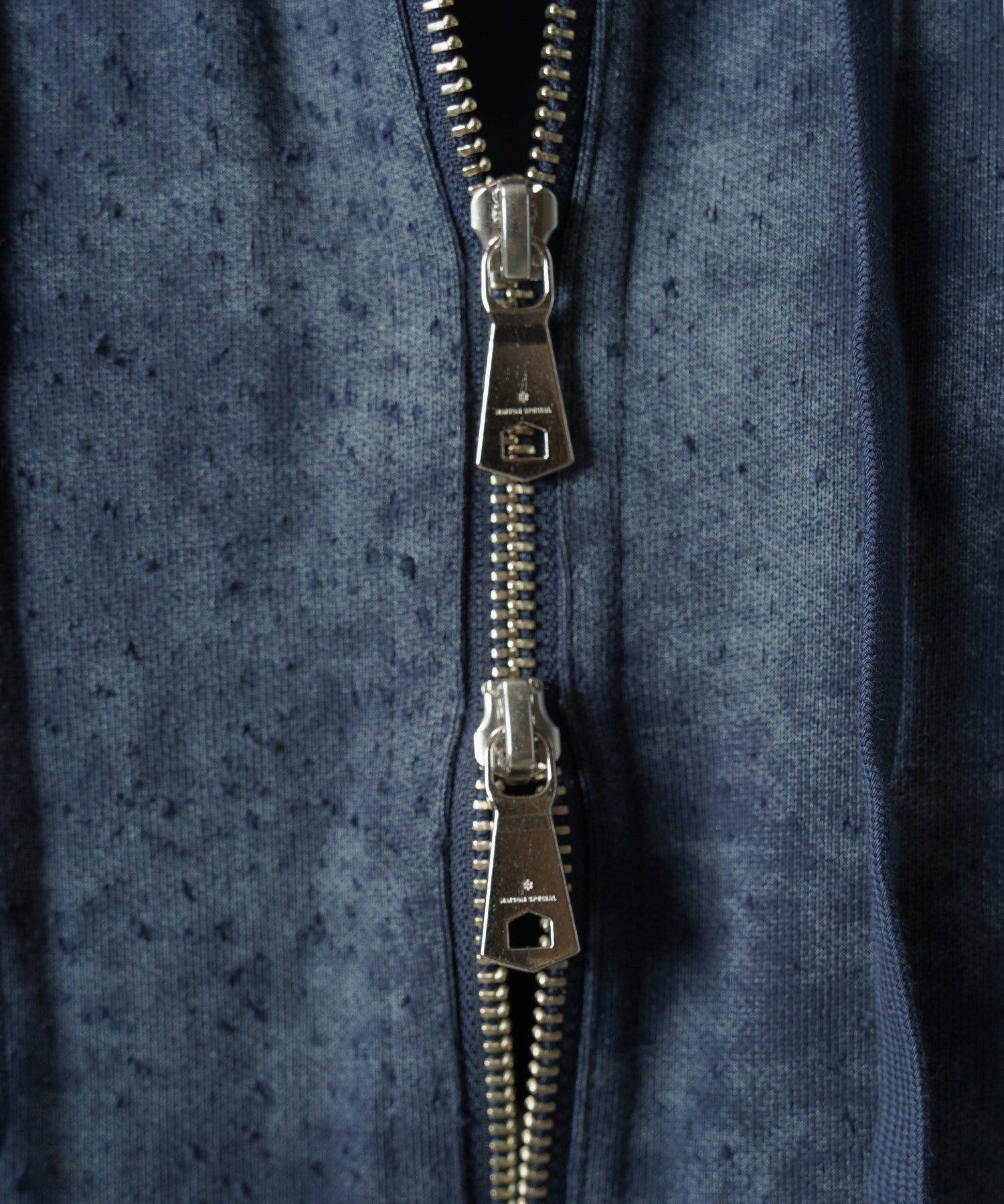 【26AW PRE-ORDER】Distressed Effect Prime-Over ZIP Hoodie