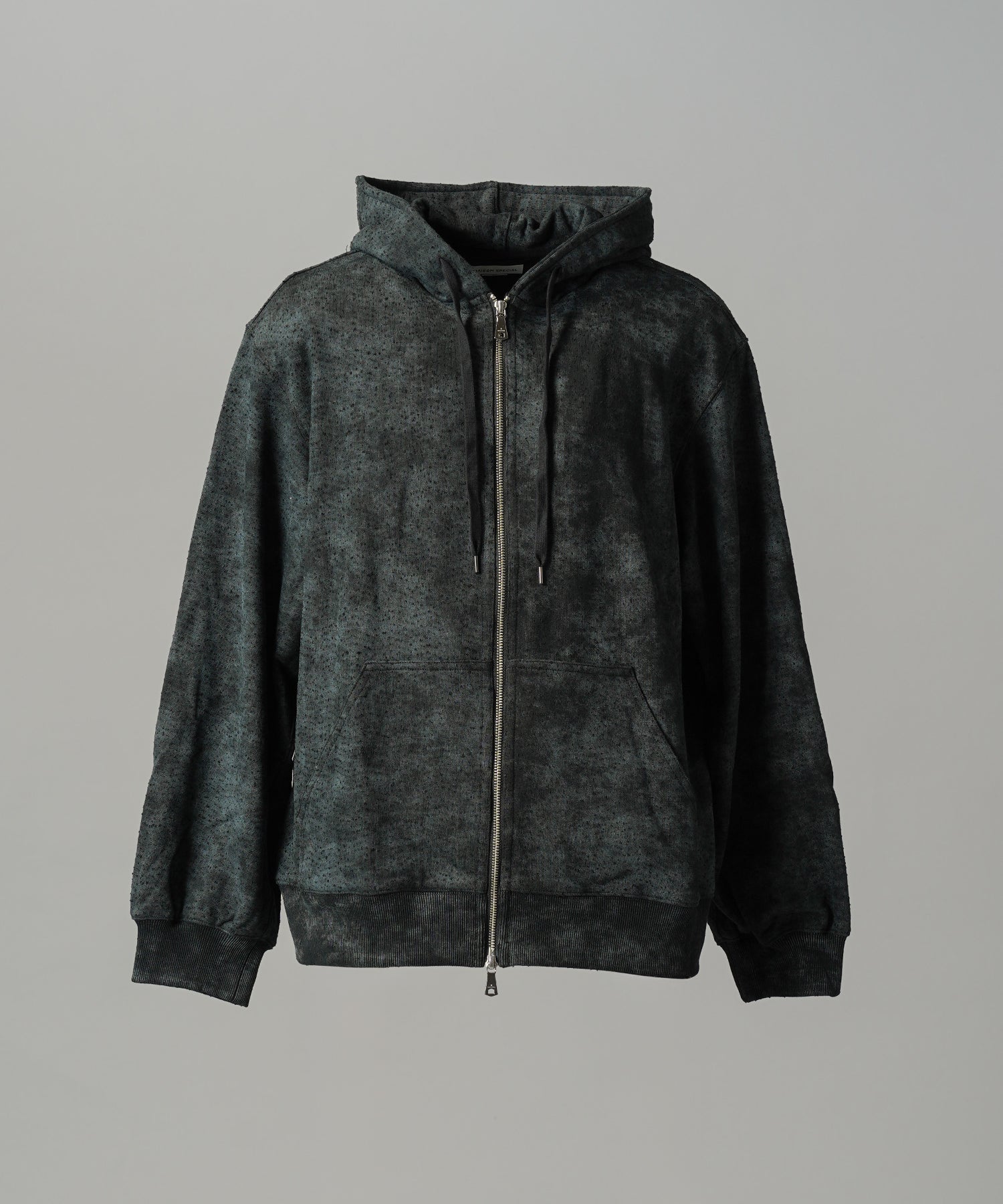 【26AW PRE-ORDER】Distressed Effect Prime-Over ZIP Hoodie